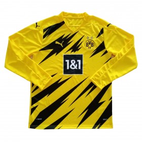 Jalkapallo Pelipaidat BVB Borussia Dortmund Kotipaita 2020-2021 Pitkähihainen